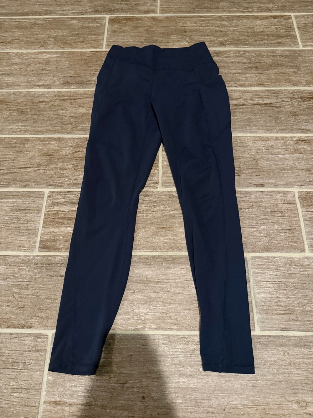 FABLETICS WOMENS LEGGINGS TIGHTS PANTS BOTTOMS NAVY BLUE